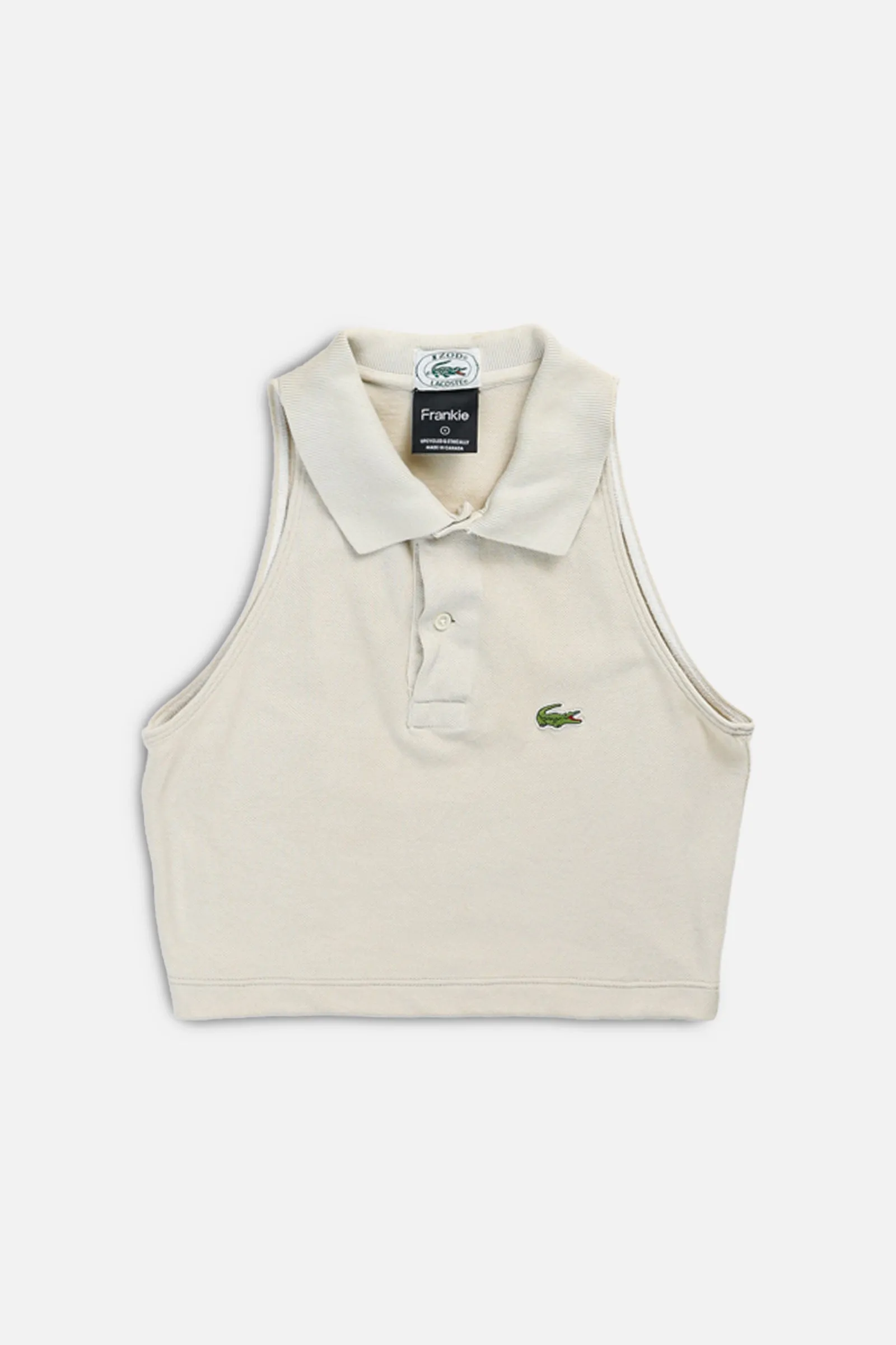 Rework Lacoste Collared Tank - S