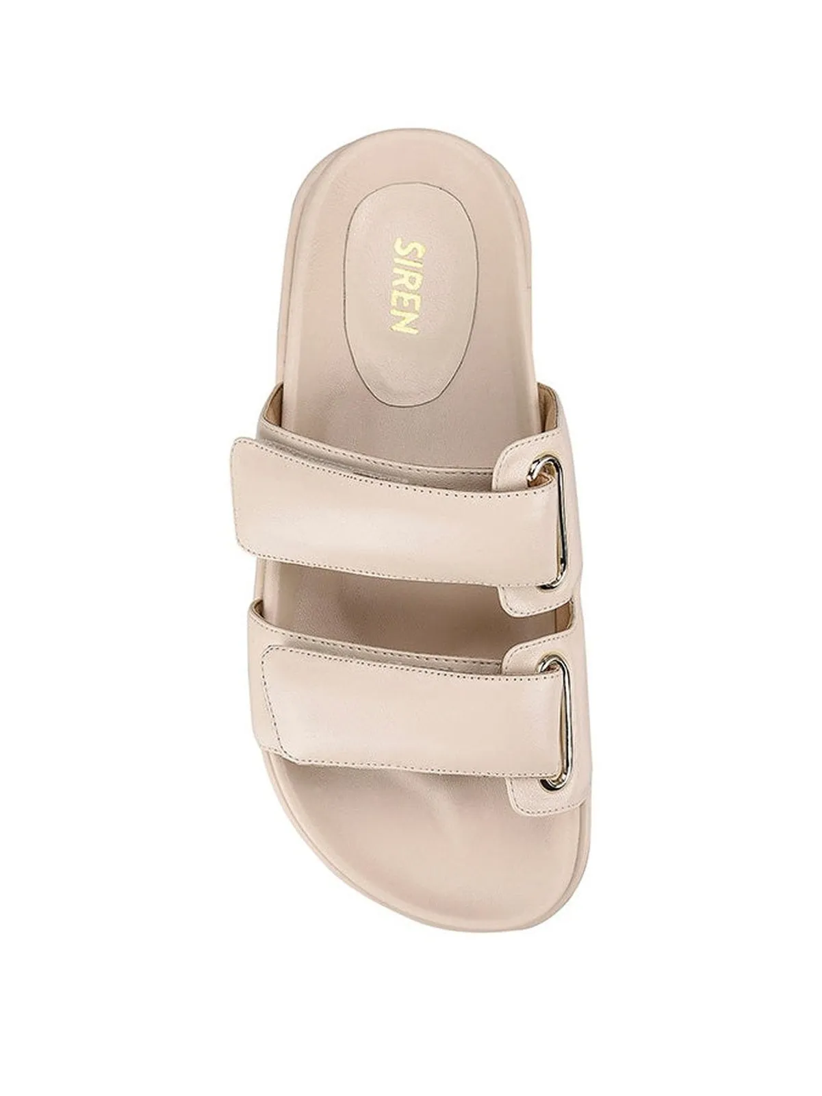 Rio Footbed Sandals - Beige