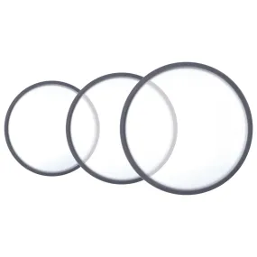 Round Silicone Suction Lids (Set of 3)