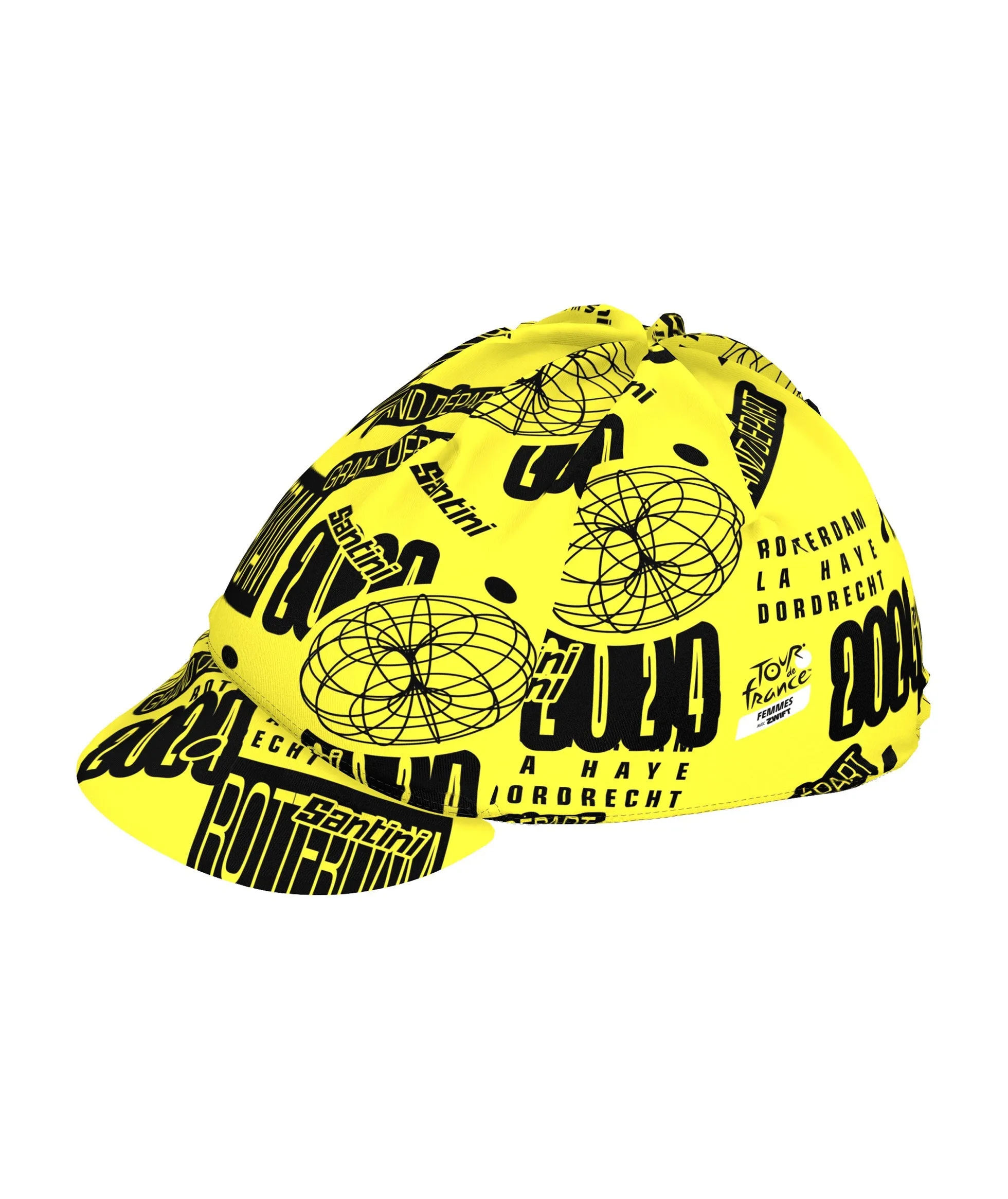 Santini TDF Rotterdam Cycling Cap-Print