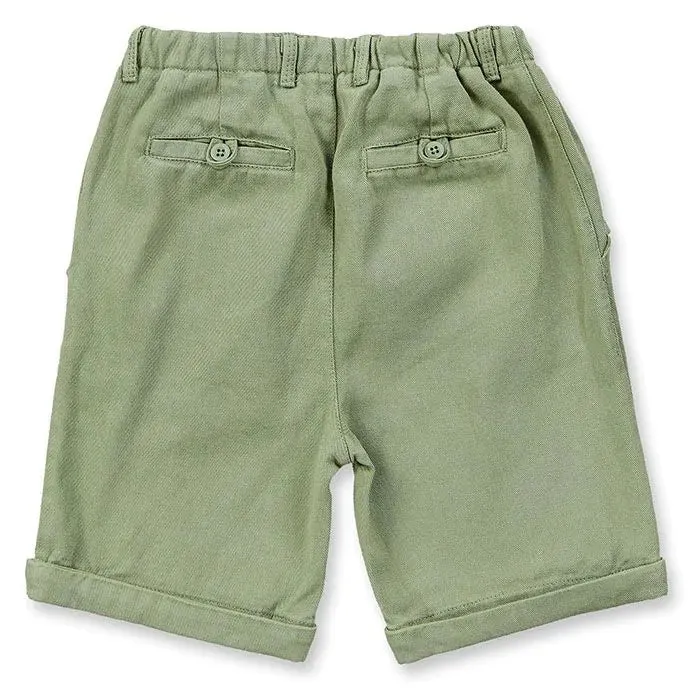 Sense Organics Olive Ulli Twill Shorts