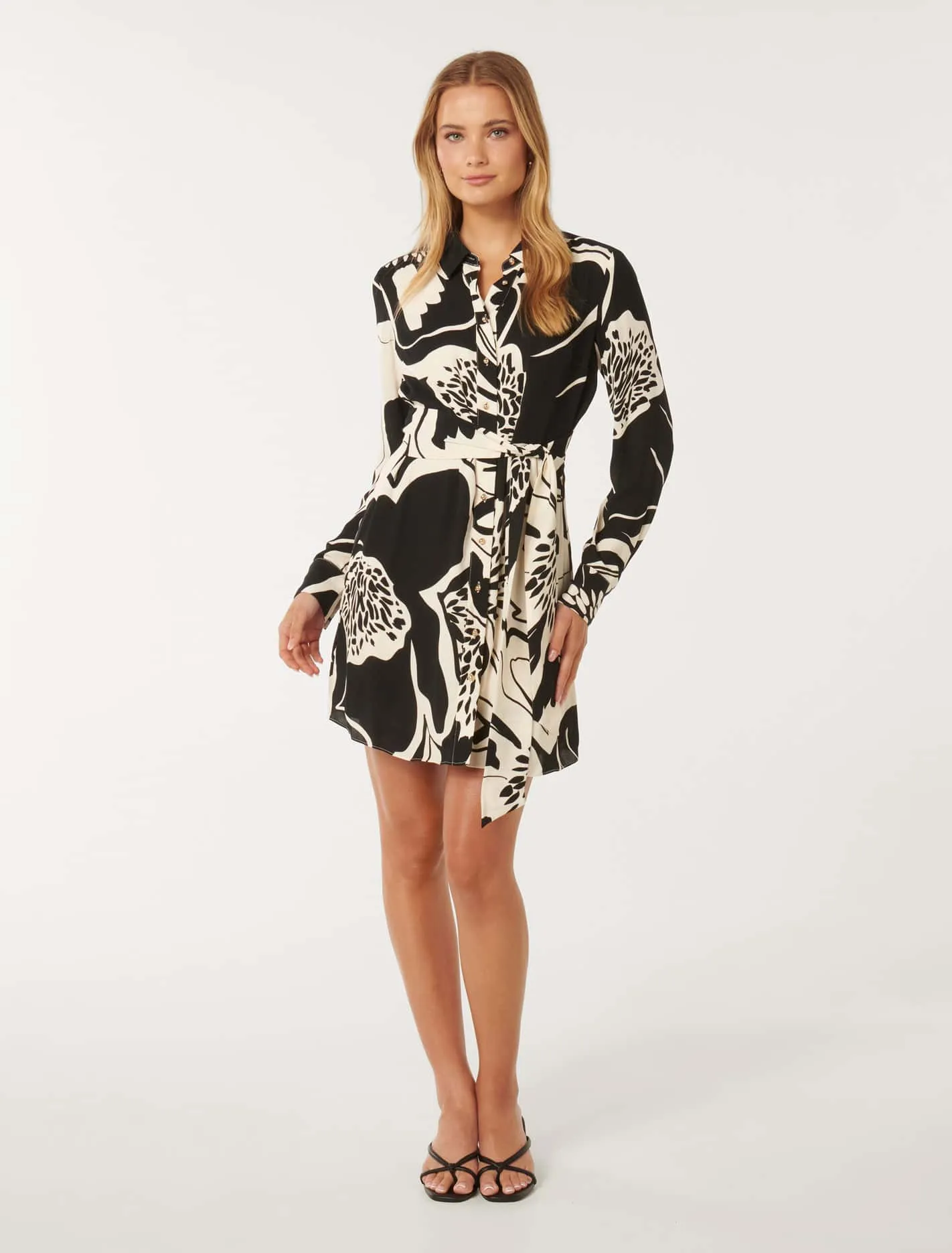 Sherri Mini Shirt Dress