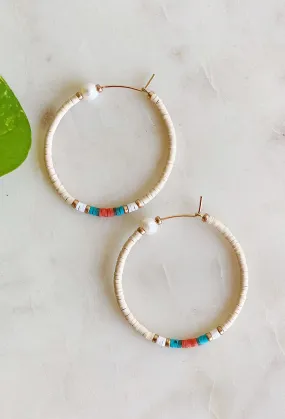 Shore Meetup Disc Hoop Earrings