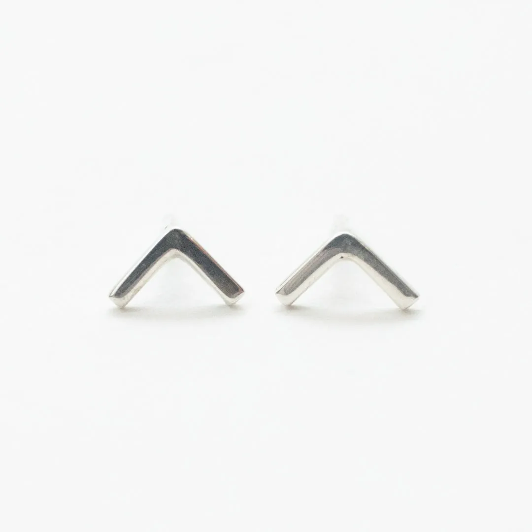 Silver Arrow Studs