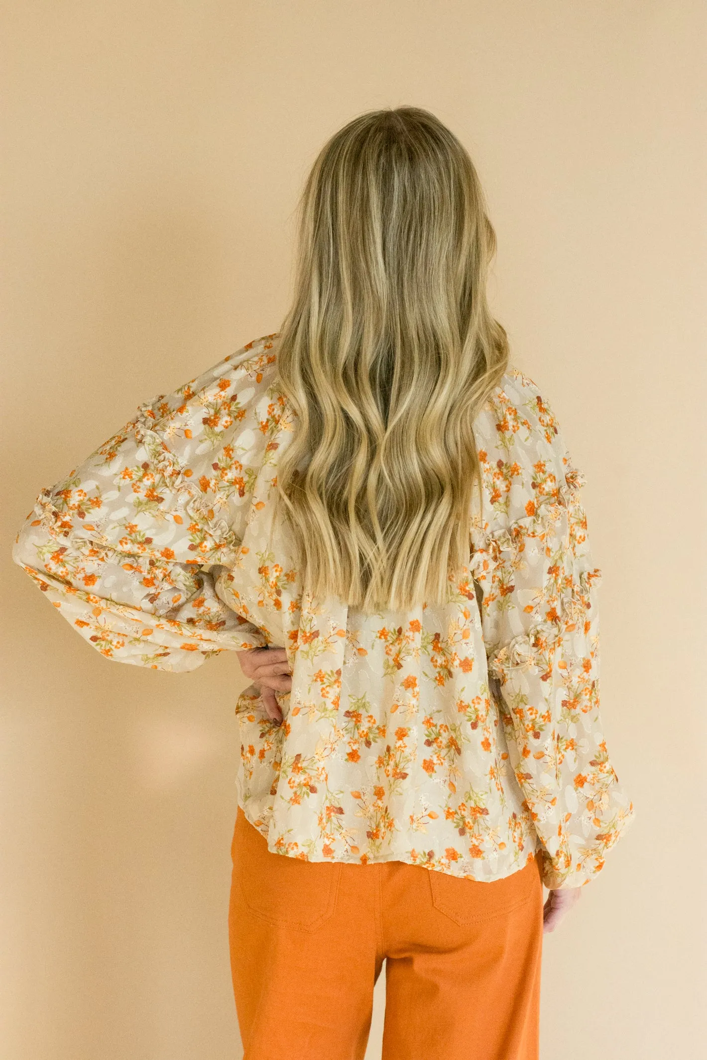 Simple Joys Printed Blouse