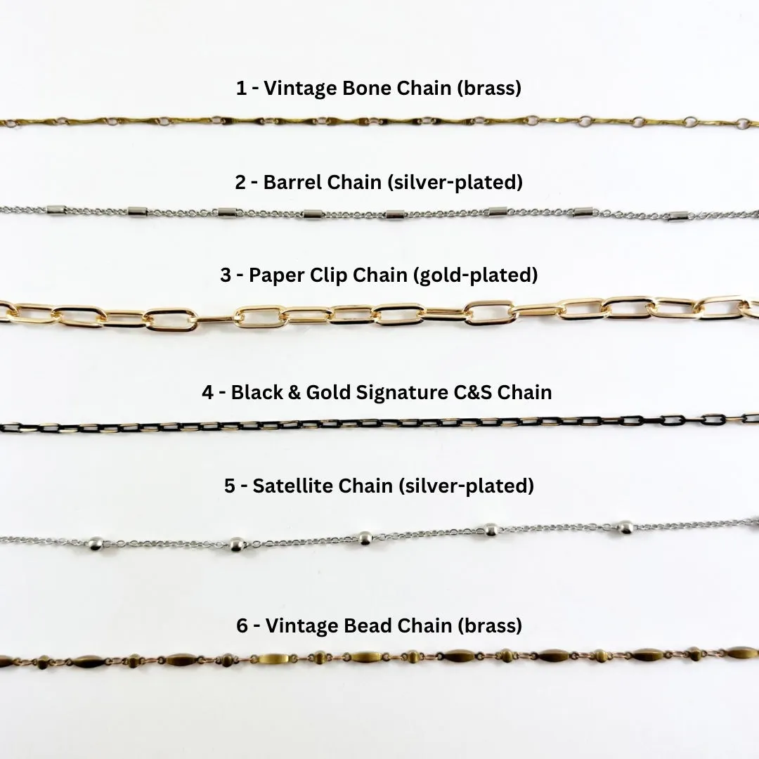 Solana Sunglass Chain / Necklace / Wrap Bracelet (3-in-1!)