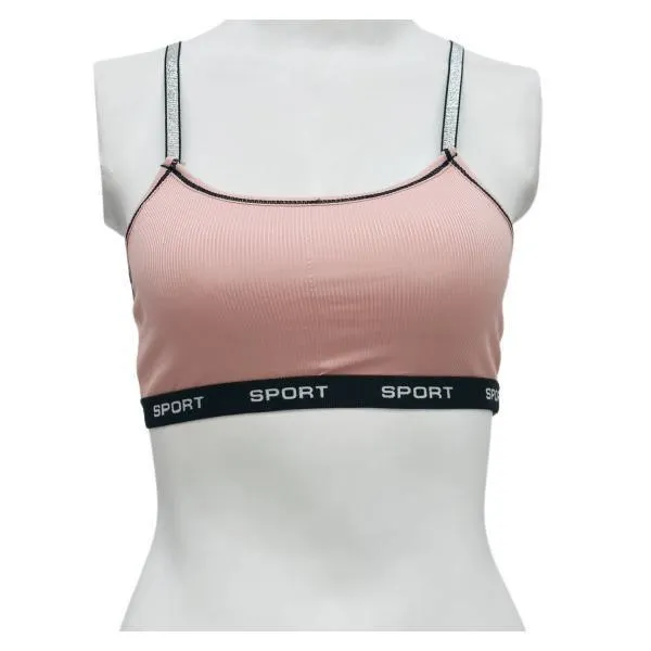 Sports Glamour X Back Blouse Bra