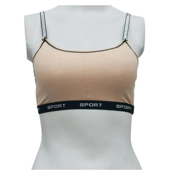 Sports Glamour X Back Blouse Bra