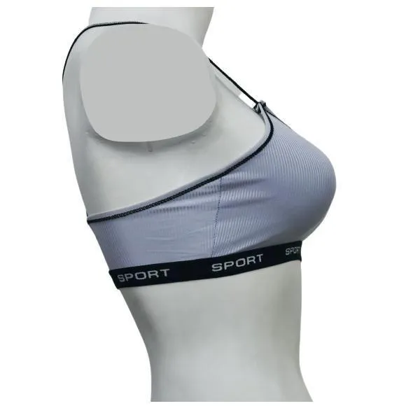 Sports Glamour X Back Blouse Bra