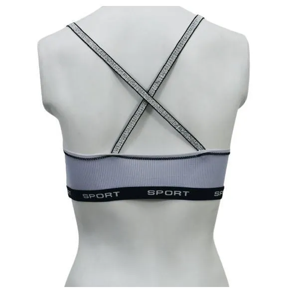 Sports Glamour X Back Blouse Bra