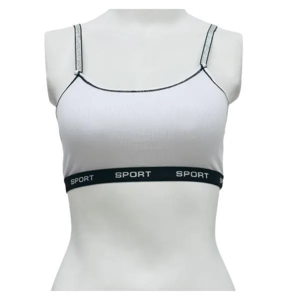 Sports Glamour X Back Blouse Bra