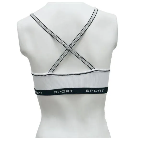 Sports Glamour X Back Blouse Bra