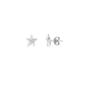 STARFISH STUDS SILVER