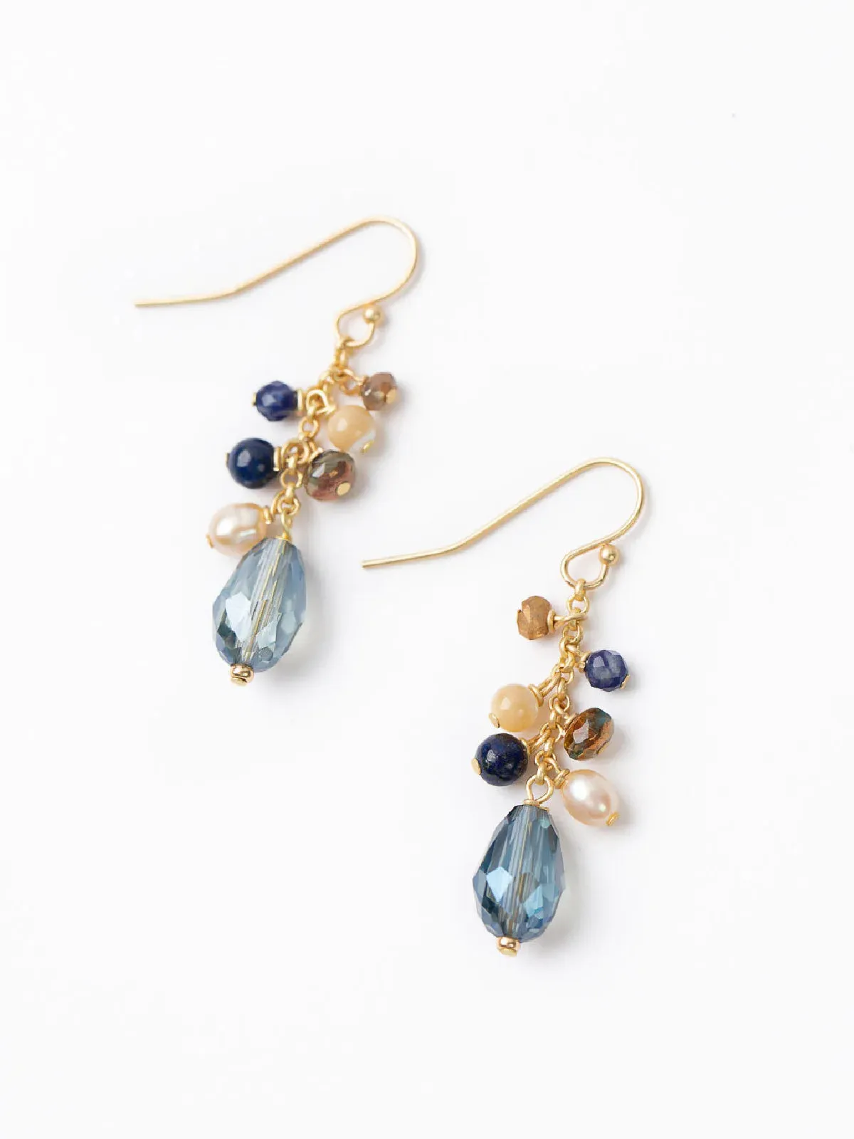 Starry Night Cascade Dangles by Anne Vaughan