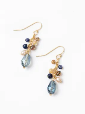 Starry Night Cascade Dangles by Anne Vaughan