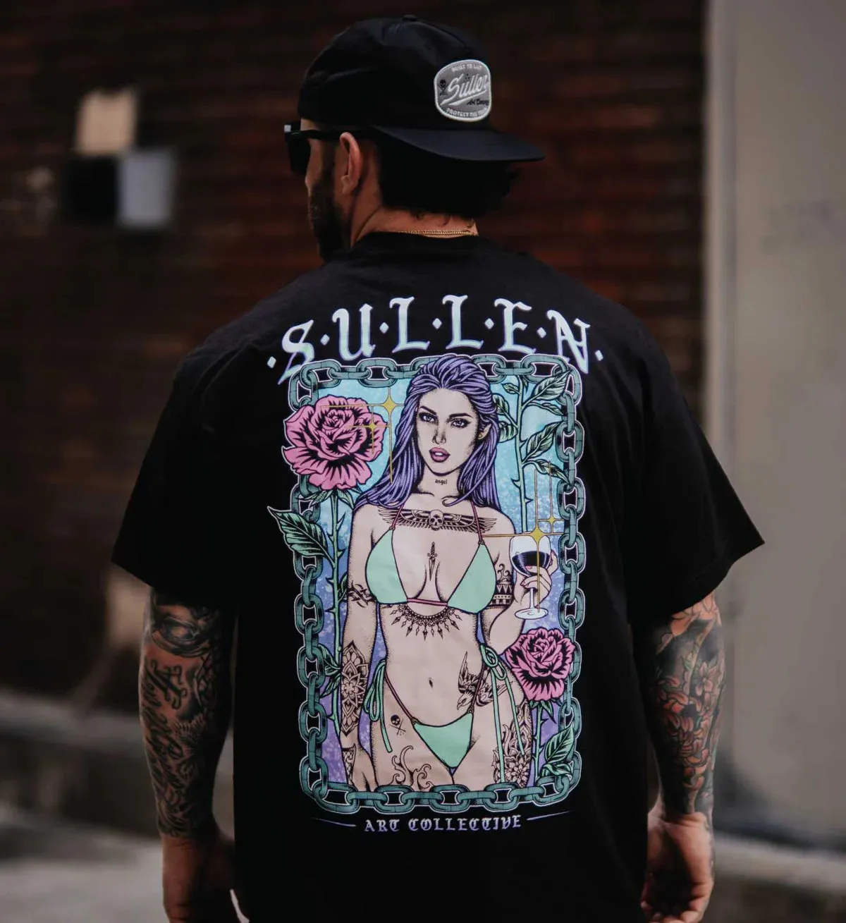 Sullen Seduction Tee Black