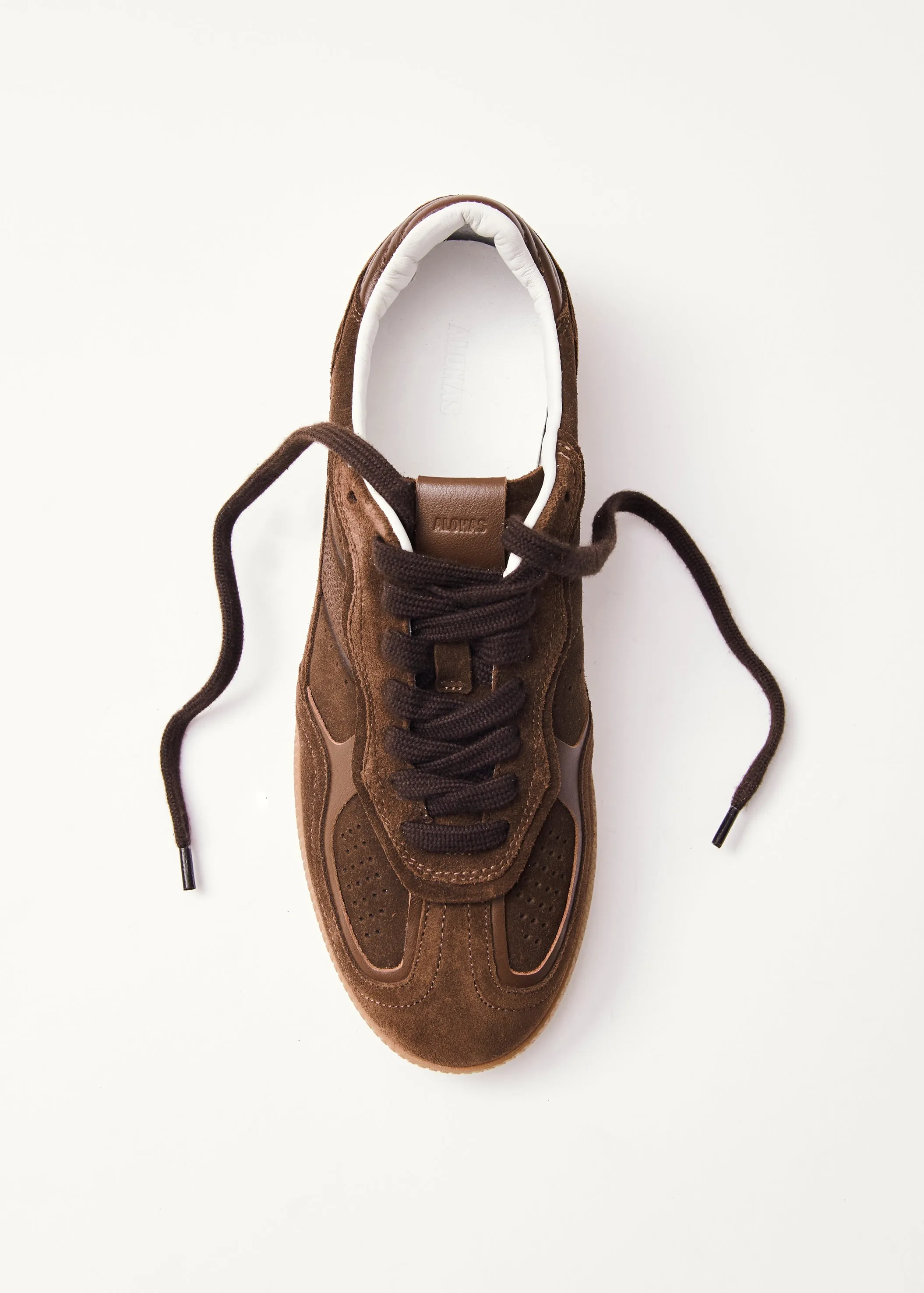 Tb.490 Rife Chocolate Brown Leather Sneakers