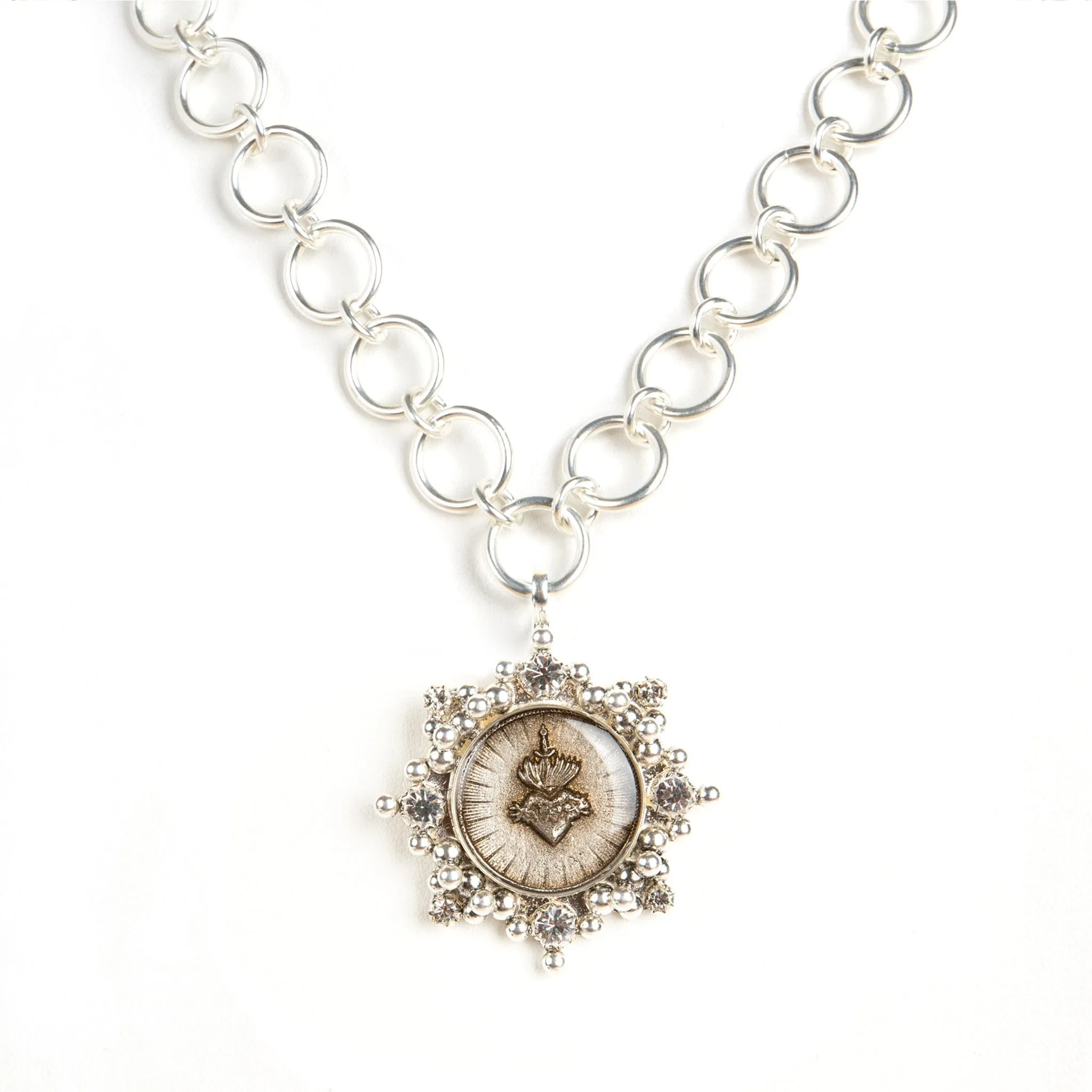 The Betty Necklace with Luxury Medallions