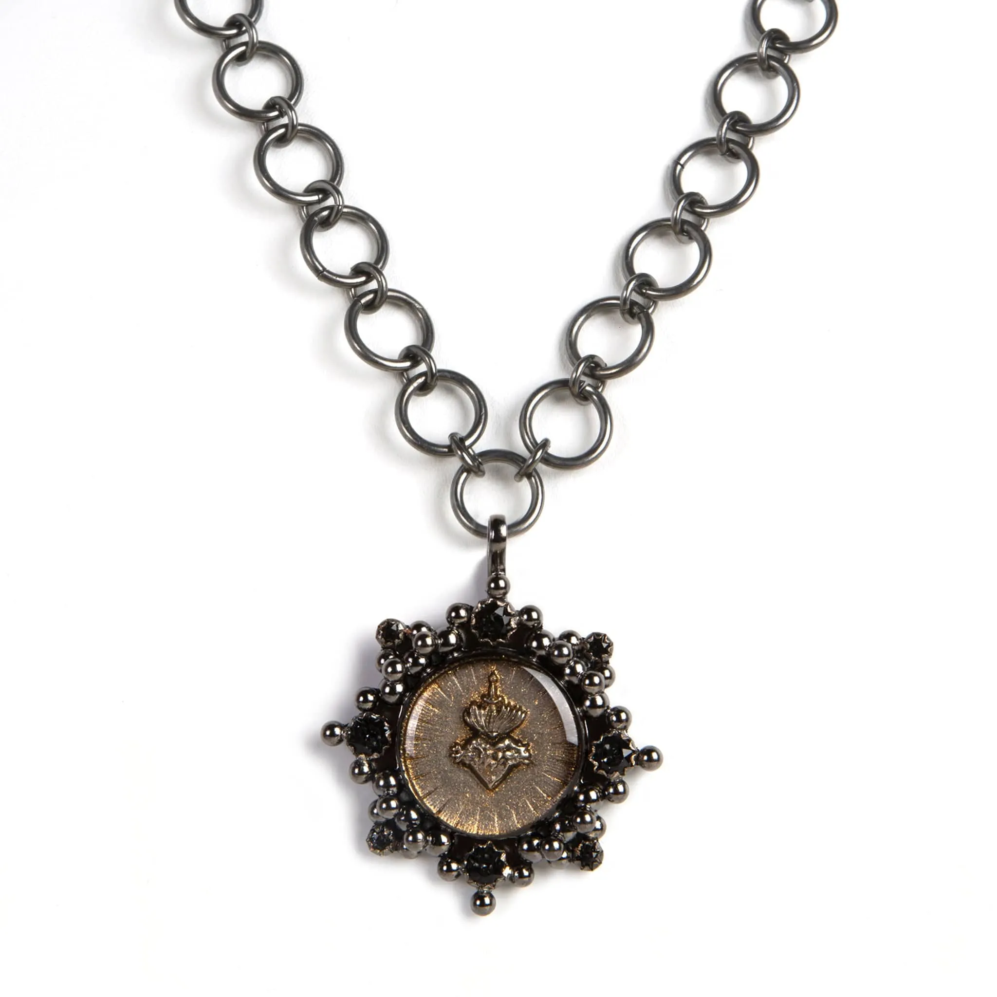 The Betty Necklace with Luxury Medallions