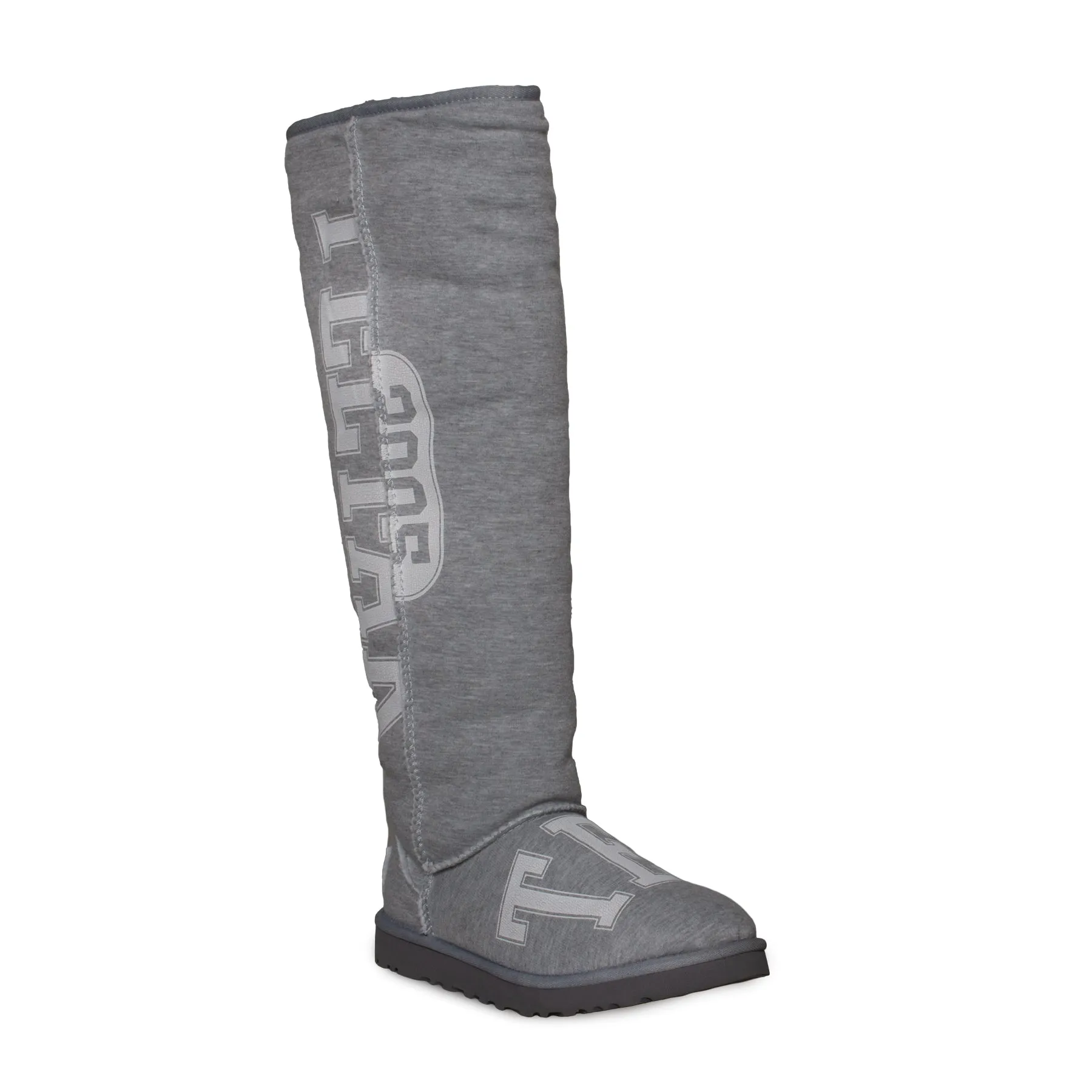 UGG X Telfar Fleece Tall Heather Grey Boots - Men's