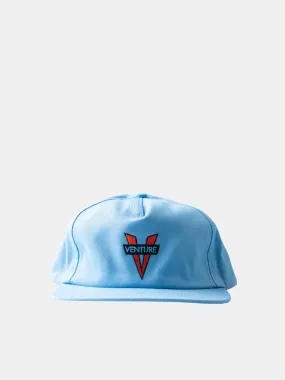 Venture Adj Heritage Snapback - Light Blue / Red