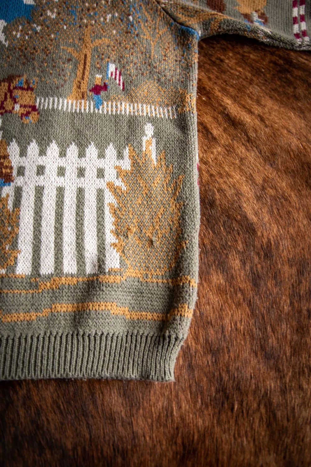 Vintage Horse Equestrian Sweater