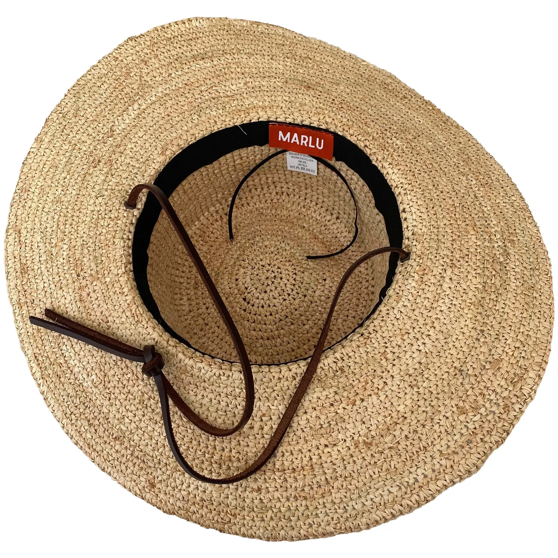 Wide Brim Raffia Hat