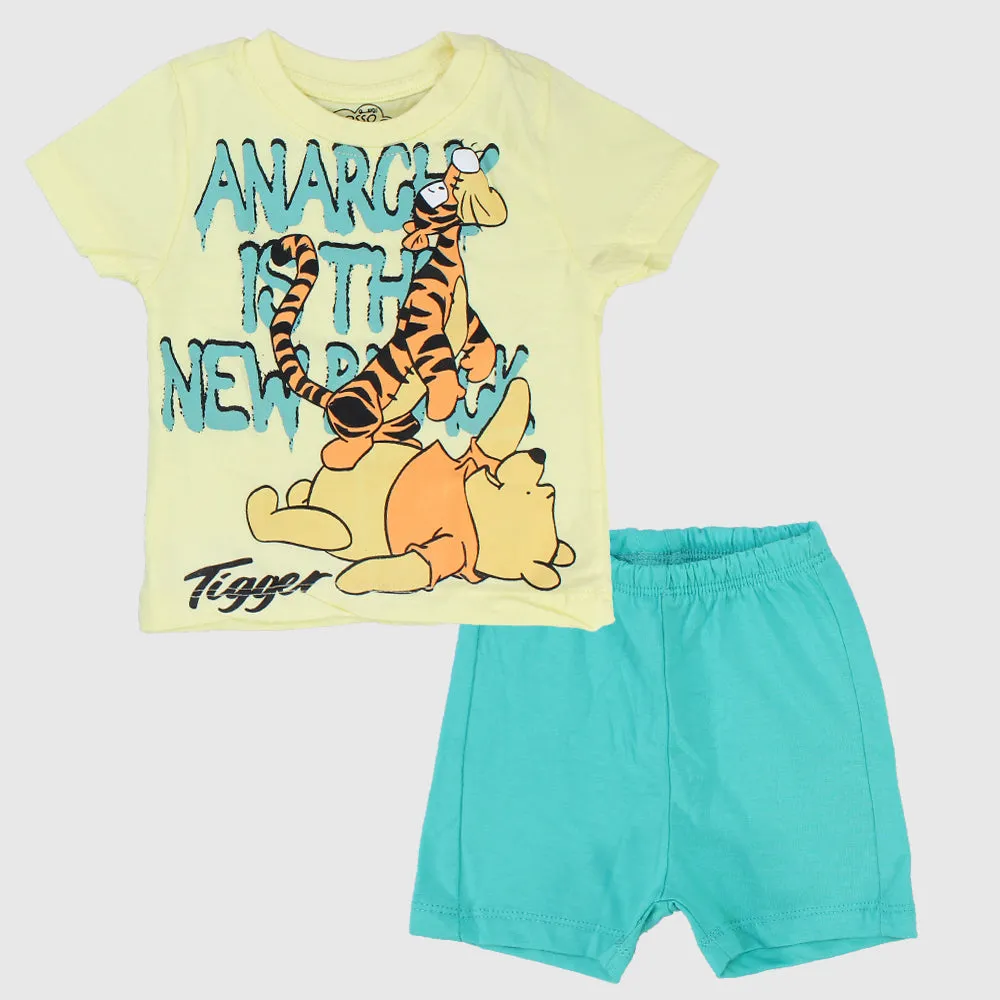 Winnie The Pooh Short-Sleeved Pajama